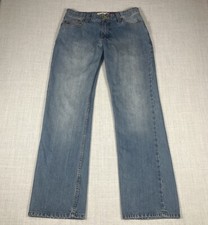 Quiksilver Jeans Men's 32x34 Relaxed Blue Denim Vintage