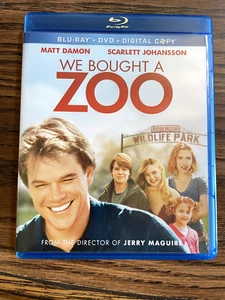 We Bought a Zoo-Blu-ray/DVD/Digital Copy)- 2012, ✔ Matt Damon Scarlett Johansson - Picture 1 of 6