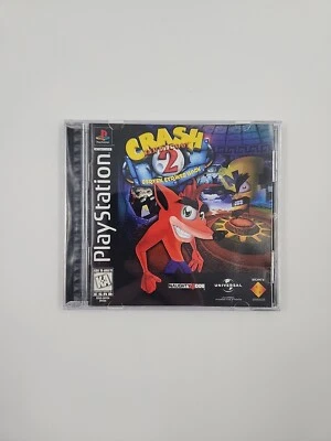 Crash Bandicoot 2 Cortex Strikes Back PS1 PlayStation 1 Complete CIB - Image 1 of 4