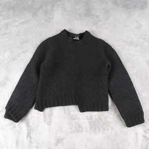 Tricot COMME des GARCONS Trico Kid Wool Sweater Black Vintage 2000s Y2K Designer - Picture 1 of 8