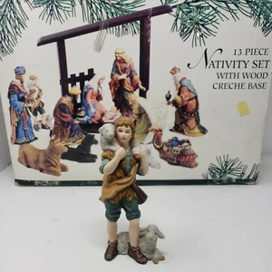 Kirkland Signature Porcelain Nativity Set  #75177 Replacement Little Shepard Boy - Picture 1 of 6