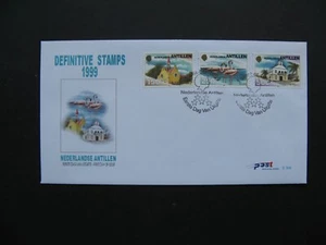 NIEDERLÄNDISCHE ANTILLEN, Brief FDC 1999, definitiver Kirchenvogel Flamingohof - Bild 1 von 1