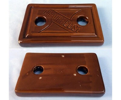 CHAUFFEUSE CHAUFFERETTE EN TERRE CUITE - ANCIEN - VINTAGE - DECORATION - C - Photo 1/2