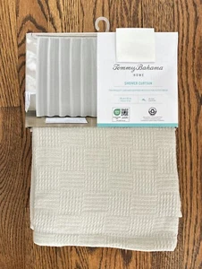 New! TOMMY BAHAMA HOME SHOWER CURTAIN SQUARES 70 X 72 48% POLYESTER 52% COTTON - Picture 1 of 2
