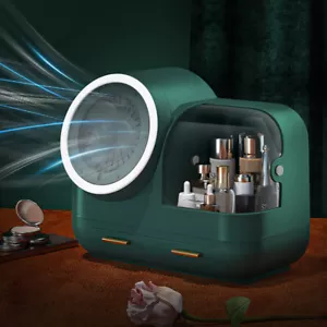 Make-up Kosmetikkoffer Kosmetik Organizer Aufbewahrungsbox mit LED Licht Spiegel - Bild 1 von 19