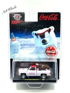 🎄Máquinas M2 73 Chevrolet Cheyenne 10 Coca Cola Navidad Polar Edición Limitada - Imagen 1 de 3