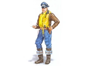 Plus Modell 1/48 Messerschmitt Bf 109 Pilot WWII stehend mit Zigarette AL4035 - Bild 1 von 1