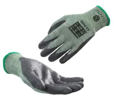 Tilsatec TTP060NBR Cut 5 Resistant Nitrile Coated Work Gloves - sz M/8, L/9 - image 1 of 4