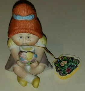 Vintage Rare 1984 OAA Cabbage Patch Extra Special Ceramic Doll Figure With Tag - Bild 1 von 4