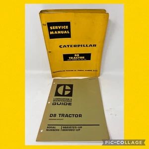 CAT CATERPILLAR D8 TRAKTOR PLANIERRAUPE Service Werkstatthandbuch # 35A 36A 46A & Schmierführung - Bild 1 von 17
