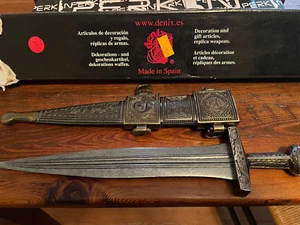 Vintage römischer Dolch Schwert Replik schwer SCHÖN - Made in Spain - Bild 1 von 9