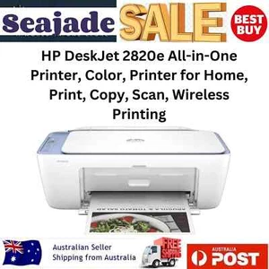 HP Deskjet Printer 2820E All-In-One Printer, Print, Copy, Scan ,Wireless Home/Of - Picture 1 of 15