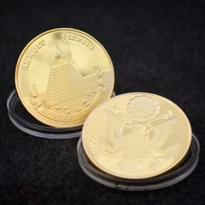 20pcs Souvenir US Dollar Collection Freemason Commemorative Masonic Coin USA - Picture 1 of 4
