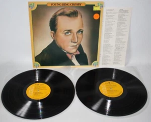 Young Bing Crosby - 1981 Japan Vinyl Double LP - RCA RJL-2011-12 - NM - Picture 1 of 11