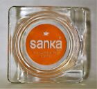Vintage SANKA Brand Decaf Coffee Old Advertising Ashtray In Great Condition