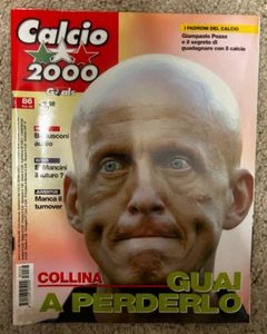 Calcio 2000 N 86/2005 Igor PROTTI Livorno, MEGHNI Bologna, Pierluigi COLLINA - Imagen 1 de 2