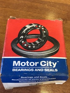 MOTOR CITY LAGERSCHALE 40MM X 50MM X 14MM S-A3, OLD STOCK, neu, offener Karton, Vintage. - Bild 1 von 4