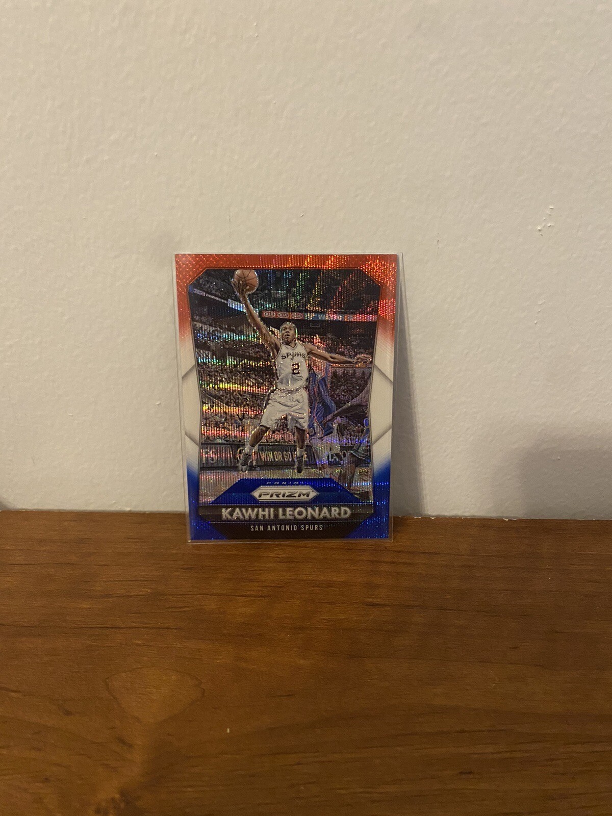 Kawhi Leonard 2015-16 Panini Prizm Red White Blue Prizm #81 Spurs Clippers