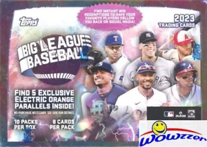 2023 Topps Big League Baseball EXCLUSIVE GIANT Factory Sealed Blaster Box - 80 Karten - Bild 1 von 2