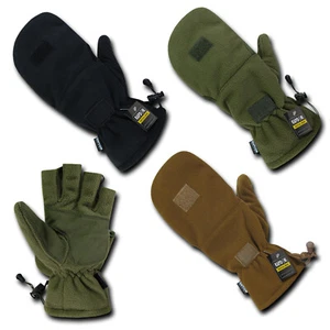 Guantes tácticos de lana polar medio dedo Rapdom T48 - Imagen 1 de 15
