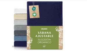 Dreamzie Premium sheets 140x200 cm up to 160 x 200 cm, low sheet 140x200 cm - Picture 1 of 3