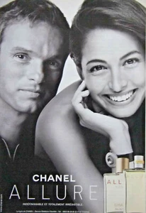 PUBLICITÉ DE PRESSE 2002 CHANEL ALLURE TOTALEMENT IRRÉSISTIBLE - ADVERTISING - Picture 1 of 1