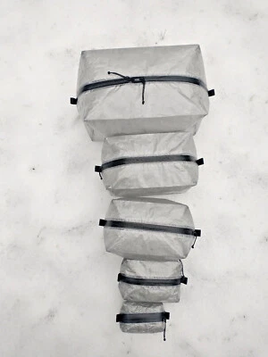 Wild Sky Gear 1 oz DCF Cuben Fibra Dyneema sacchetti di celle da imballaggio 5 dimensioni 6 g +