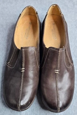 Naturalizer Women's Leather Shoes 8M Brown Slip-on Loafers Malvina Work Comfort - Image 1 of 4