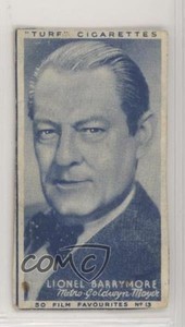 1948 Turf Film Favourites Tobacco Lionel Barrymore #13 m5x
