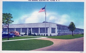 The General Electric Co Clyde New York Vintage Postkarte mit geteilter Rückseite - Bild 1 von 3