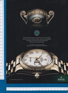 ROLEX Datejust Wimbledon Original 2008 Print Ad!! - Picture 1 of 1