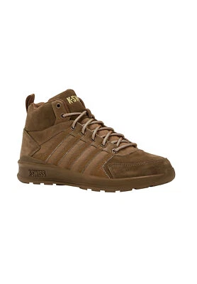 K-Swiss Hombres Vista Trainer Mid Wntr Zapatillas De Invierno 07145-210-M Marrón - Imagen 1 de 4