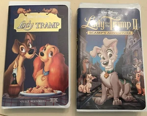Disney VHS Lady And The Tramp Set - Picture 1 of 3