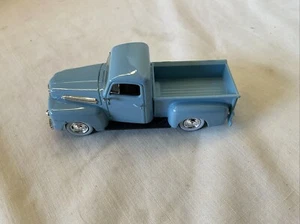 Denver Die-Cast 1:48 Scale 1951 Ford Pick-Up Truck - LIGHT BLUE w/Chrome Rims - Picture 1 of 5
