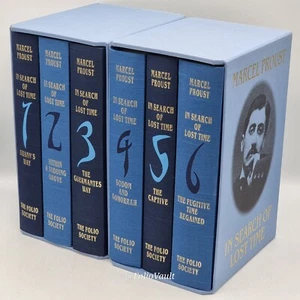 In Search of Lost Time - 6 vol. - Marcel Proust - Folio Society - 2000 1st ed. - Imagen 1 de 24