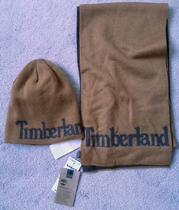 TIMBERLAND Logo Jacquard Scarf/Hat - NEW - Picture 1 of 5