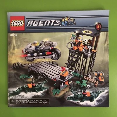 LEGO Agents: Mission 2: Swamp Raid (8632) SOLO MANUAL DE INSTRUCCIONES  Foto 1 de 4