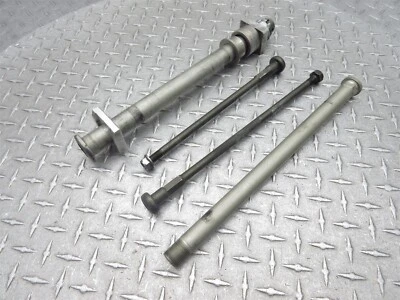 05-06 Kawasaki ZX6R Ninja 636 ZX636 2006 eje pivote delantero trasero eje perno Foto 1 de 4