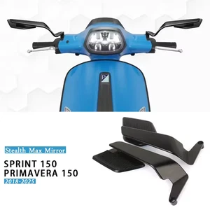 Adjustable Wind Wing Side Rearview Mirrors For VESPA Sprint 150 Primavera 150 - Picture 1 of 15
