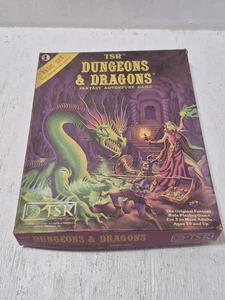 Vintage 80er TSR DUNGEONS & DRAGONS Fantasy Spiel Basic Set 1 Box Set #1011 - Bild 1 von 16