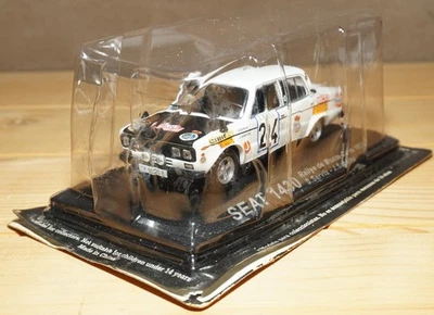 Seat 1430 Rally Monte Carlo Deagostini 1:43 Modellismo Statico 1/43 auto - Immagine 1 di 4