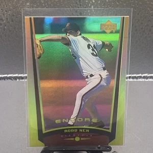 Upper Deck Encore Robb Nen FX 1999 dorado #16/125 *** línea de impresión - Imagen 1 de 2