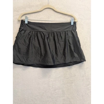 Croft & Barrow Black Swim Skirt Skort Athletic Mini Womens Size S - Image 1 of 4