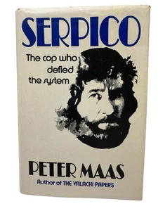 Serpico by Peter Maas (1973, Hardcover) 1st Edition Al Pacino Book Club Ed Y6 - Imagen 1 de 8