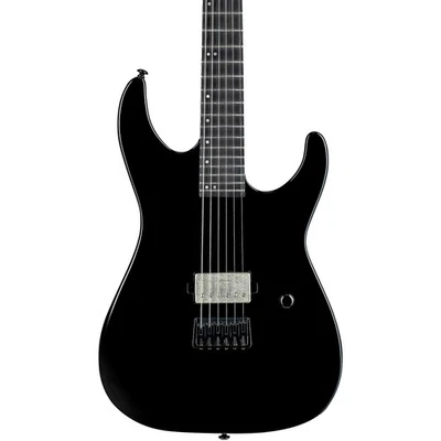 Guitarra Eléctrica ESP LTD M-201 Barítono HT, Diapasón de Palisandro, Negra Foto 1 de 3