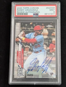 2020 Topps Chrome - Rookie Autographs Randy Arozarena #RA-RAR (AU, RC) - Picture 1 of 2
