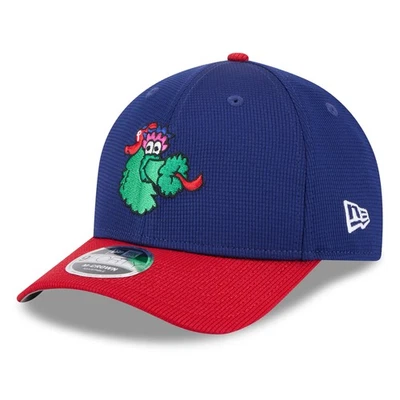 Men's New Era  Royal/Red Philadelphia Phillies 2025 Batting Practice 9FORTY - Image 1 of 4