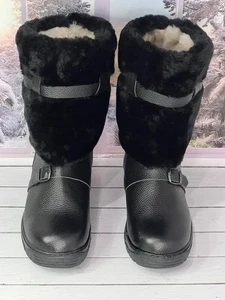 Neu!Winter Jakuten Leder Stiefel aus Fell Original Nordburkas Russisch - Bild 1 von 17