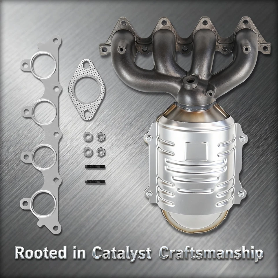 Convertidor catalítico delantero para Hyundai, Kia 2006-2011 Accent Rio5 1,6 L Foto 1 de 4