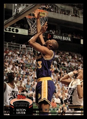 Alton Lister 1992-93 Stadium Club #137 Golden State Warriors FREE SHIPPING *092 - Image 1 of 2